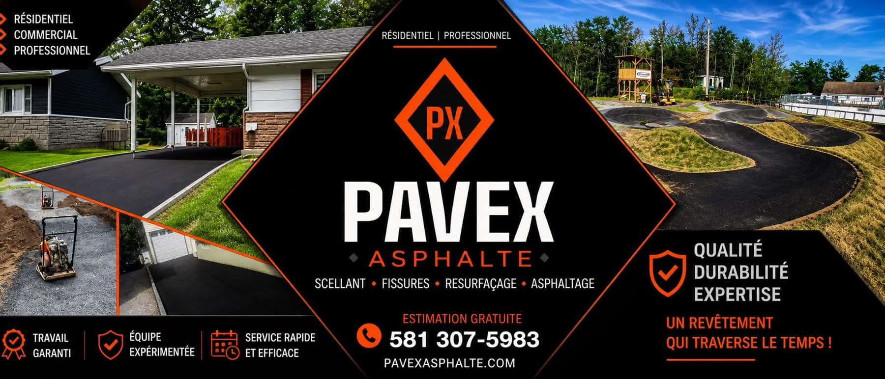 Vue aérienne de la grande région de Québec desservie par PAVEX Asphalte